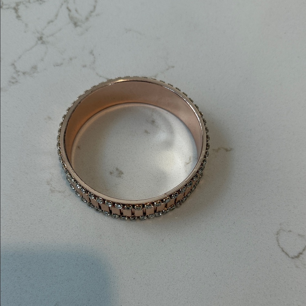 G by Guess Rose Gold and Silver Bracelet